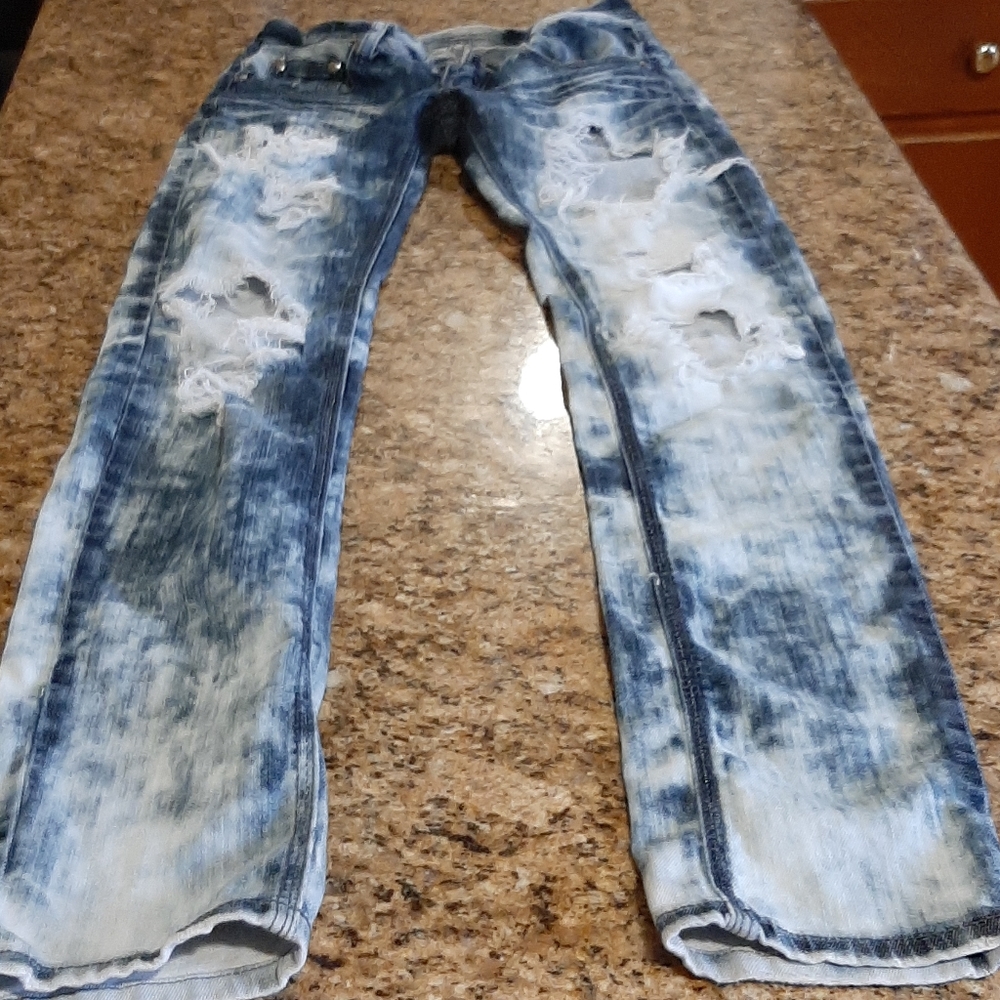 Machine cotton pants